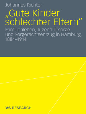 cover image of „Gute Kinder schlechter Eltern"